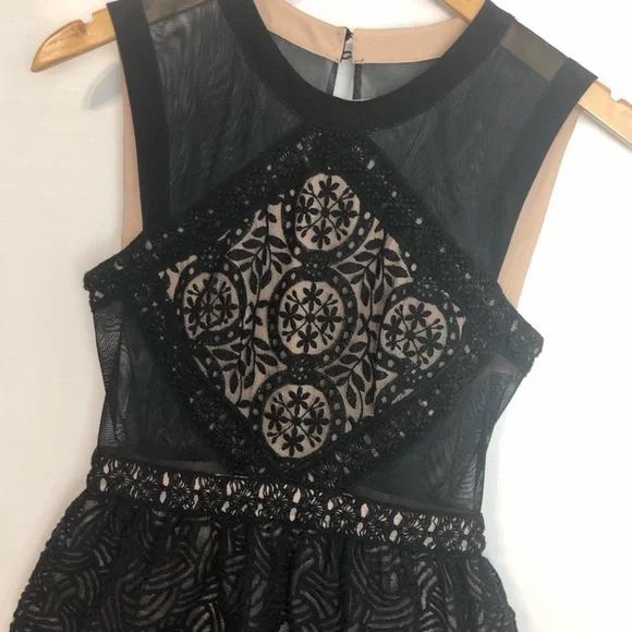 BCBG MaxAzria Black Lace Dress - Picture 3 of 14